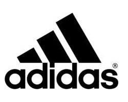 logotipo da lista de marcas de calçados adidas